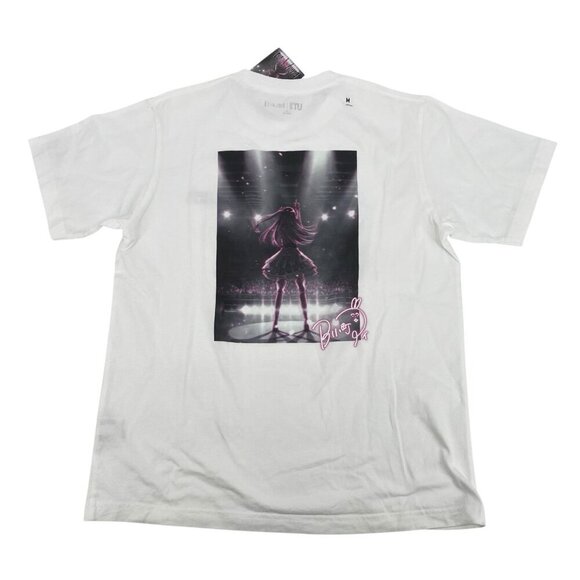 Oshi No Ko Graphic Ai Hoshino Uniqlo Anime T Shirt White Size MEDIUM Unisex NWT - Picture 1 of 10